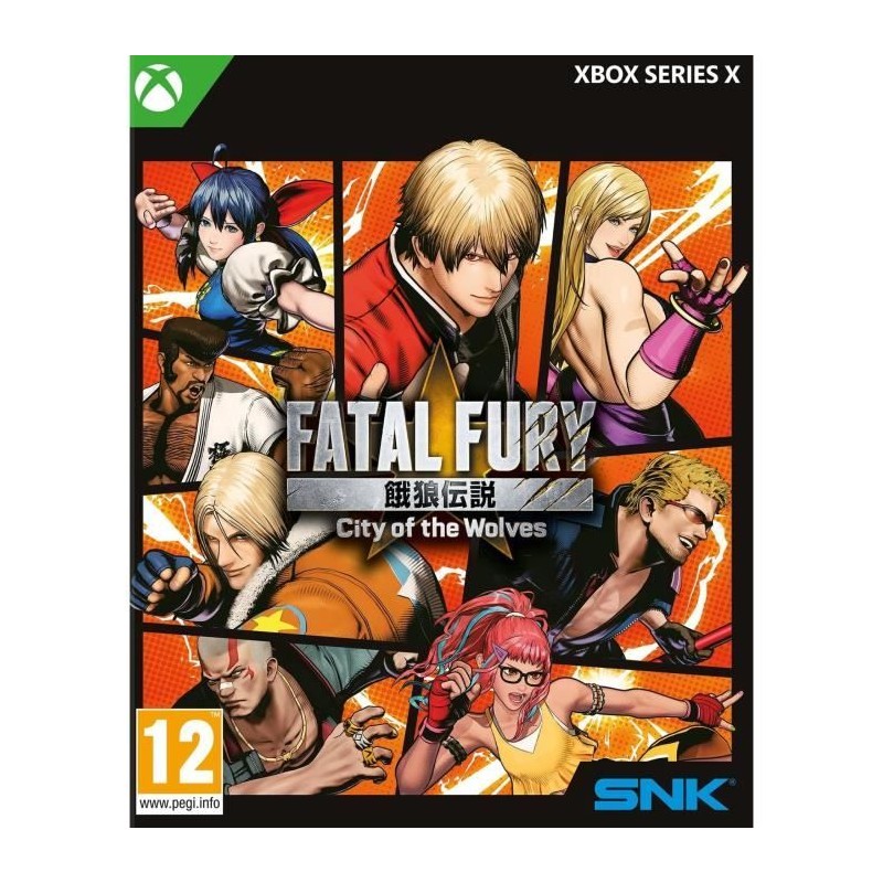 Fatal Fury City of the Wolves - Special Edition - Jeu Xbox Series X Fatal Fury City of the Wolves - Special Edition - Jeu Xbox Series X