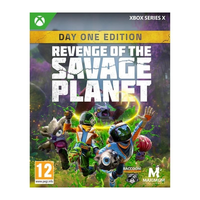 Revenge of the Savage Planet Day One Edition - Jeu Xbox Séries X Revenge of the Savage Planet Day One Edition - Jeu Xbox Séries X