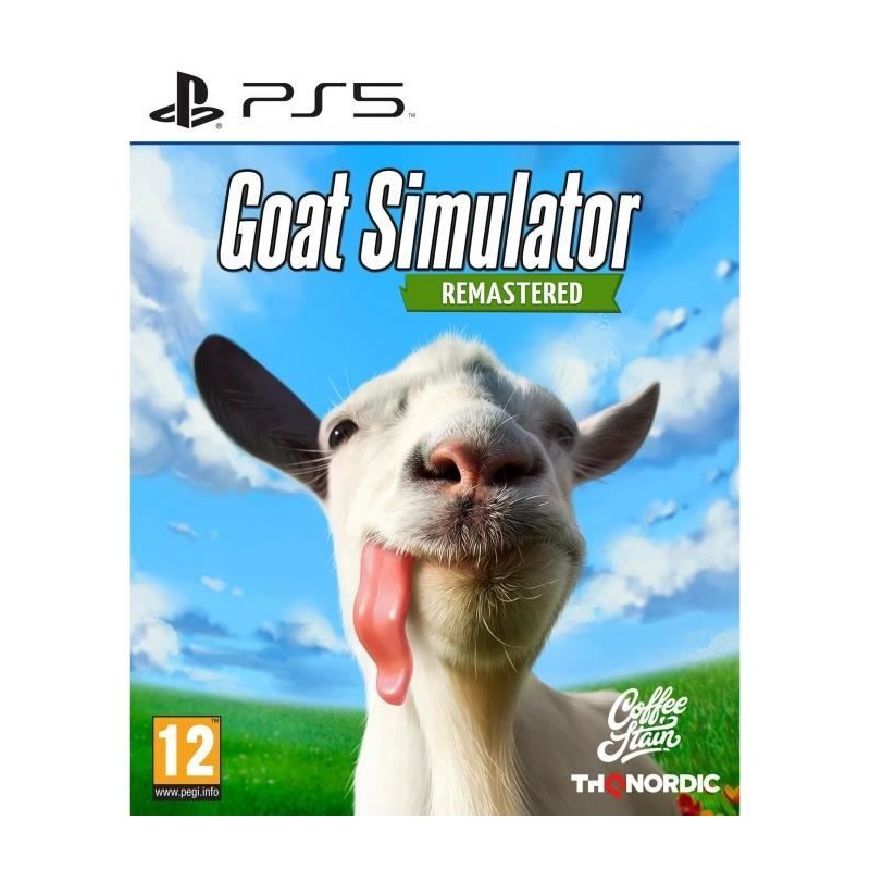 Goat Simulator Remastered - Jeu PS5 Goat Simulator Remastered - Jeu PS5