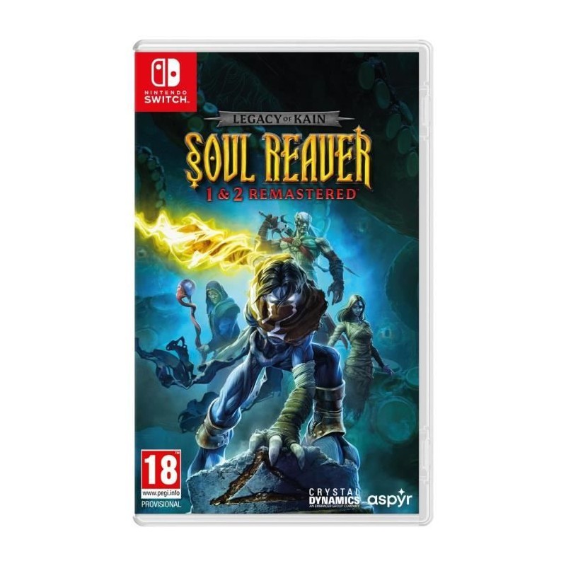 Legacy of Kain Soul Reaver 1&2 Remastered - Jeu Nintendo Switch