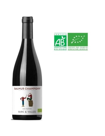 Les Tuffes Barc & Vallée Saumur Champigny - Vin rouge de Loire - Bio