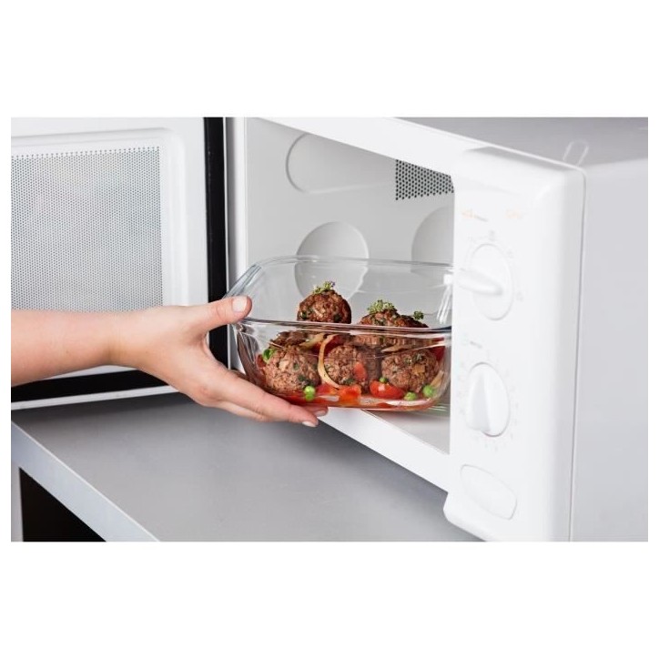 Boîte carrée avec couvercle - PYREX - 1451030 - 16 x 16 cm -800 ml - Cook & Go - Base en verre borosilicate Boîte carrée avec couvercle - PYREX - 1451030 - 16 x 16 cm -800 ml - Cook & Go - Base en verre borosilicate