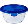 Boîte ronde avec couvercle - PYREX - 1451034 - 20 cm - 1,6 L - Cook &