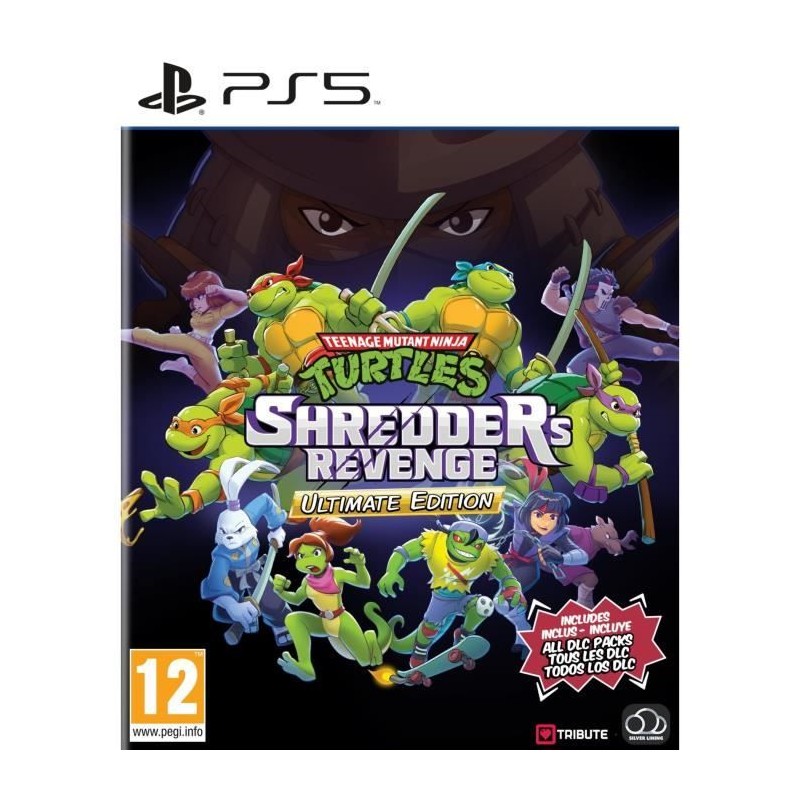 Jeu vidéo - Silverline - TMNT Shredders Revenge Ultimate Edition - Ac