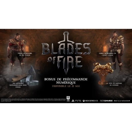 Jeu vidéo - 505 Games - Blades of Fire - Édition Day One - Xbox Series X - Action - PEGI 18+