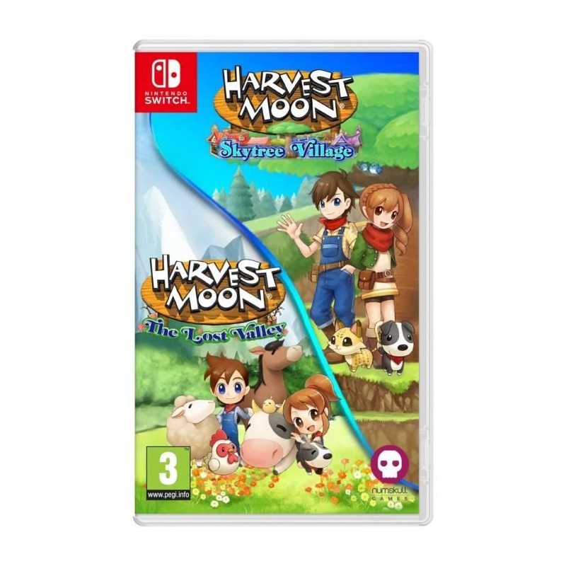 Harvest Moon The Lost Valley + Skytree Village - Jeu Nintendo Switch Harvest Moon The Lost Valley + Skytree Village - Jeu Nintendo Switch