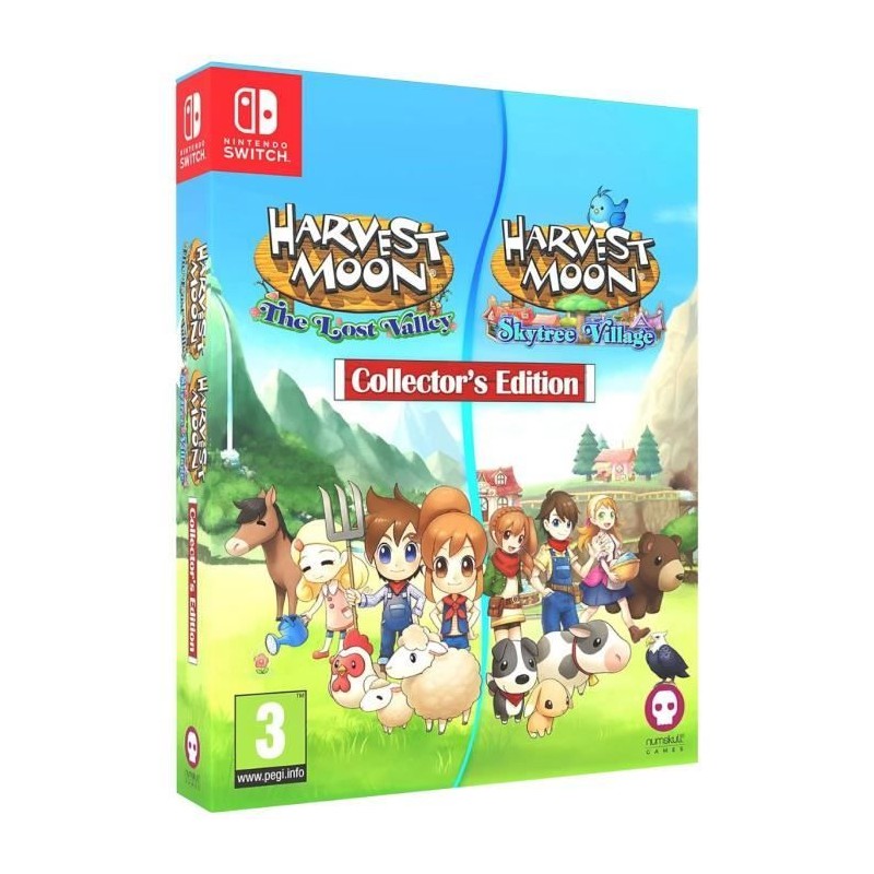 Harvest Moon The Lost Valley + Skytree Village - Edition Collector - J Harvest Moon The Lost Valley + Skytree Village - Edition Collector - J