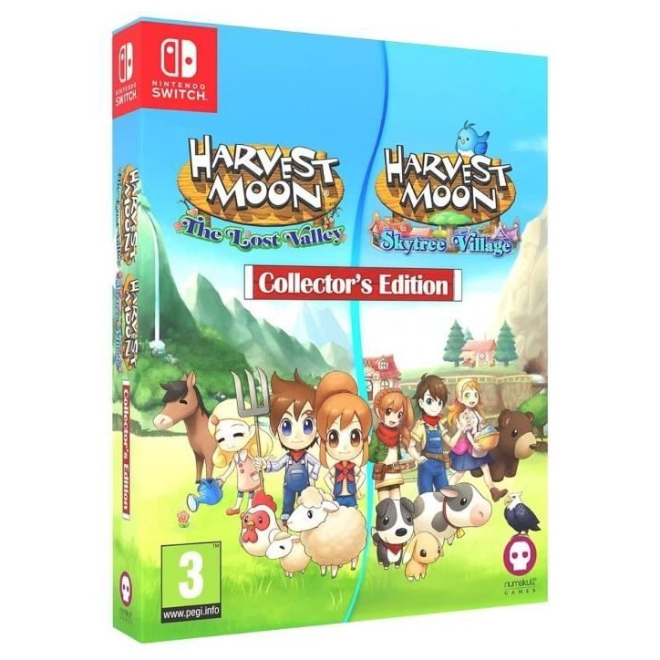 Harvest Moon The Lost Valley + Skytree Village - Edition Collector - Jeu Nintendo Switch Harvest Moon The Lost Valley + Skytree Village - Edition Collector - Jeu Nintendo Switch
