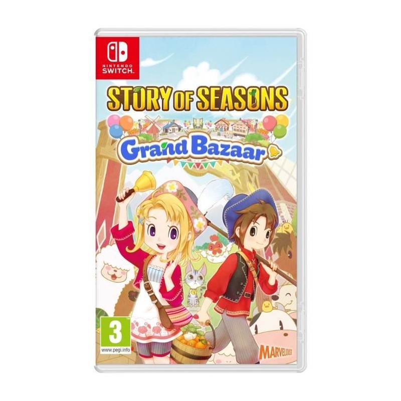 Story of Seasons : Grand Bazaar - Jeu Nintendo Switch Story of Seasons : Grand Bazaar - Jeu Nintendo Switch