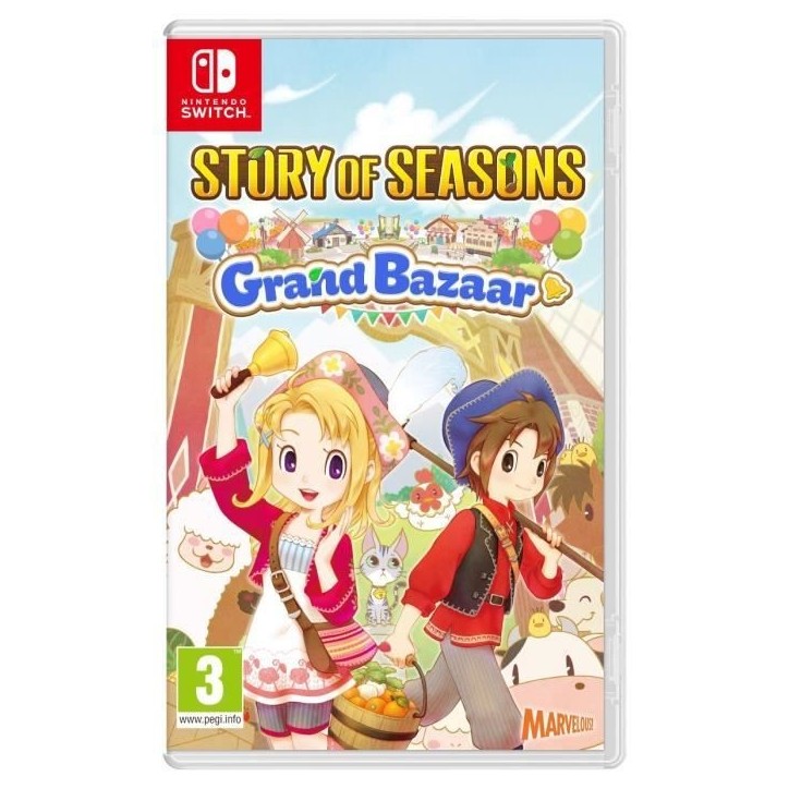 Story of Seasons : Grand Bazaar - Jeu Nintendo Switch Story of Seasons : Grand Bazaar - Jeu Nintendo Switch