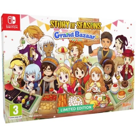Story of Seasons : Grand Bazaar - Jeu Nintendo Switch - Edition limit
