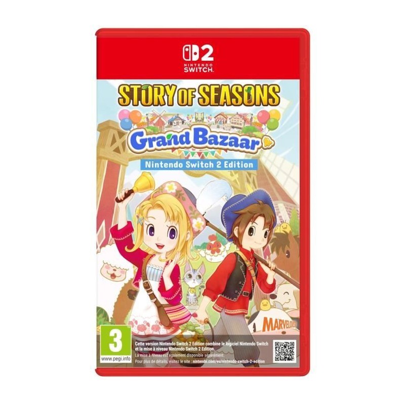 Story of Seasons : Grand Bazaar - Jeu Nintendo Switch 2 Story of Seasons : Grand Bazaar - Jeu Nintendo Switch 2