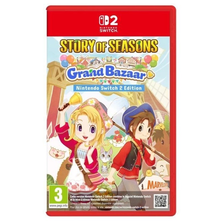 Story of Seasons : Grand Bazaar - Jeu Nintendo Switch 2 Story of Seasons : Grand Bazaar - Jeu Nintendo Switch 2