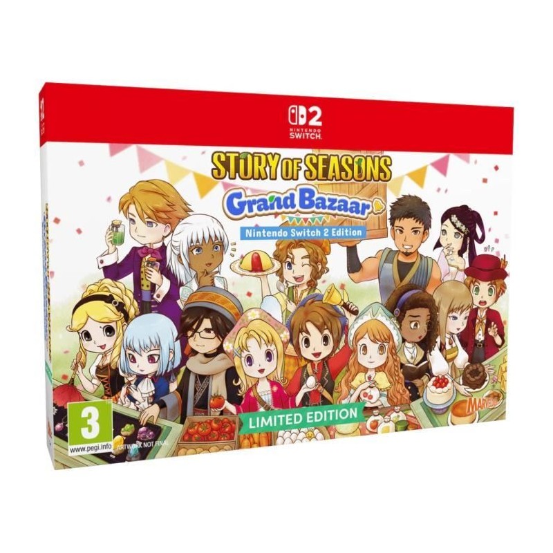 Story of Seasons : Grand Bazaar - Jeu Nintendo Switch 2 - Edition limi Story of Seasons : Grand Bazaar - Jeu Nintendo Switch 2 - Edition limi