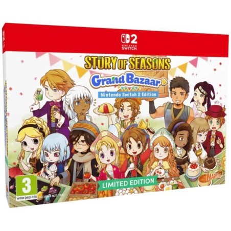 Story of Seasons : Grand Bazaar - Jeu Nintendo Switch 2 - Edition limi