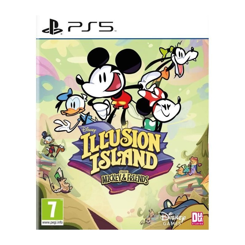 Disney Illusion Island Starring Mickey & Friends - Jeu PS5 Disney Illusion Island Starring Mickey & Friends - Jeu PS5