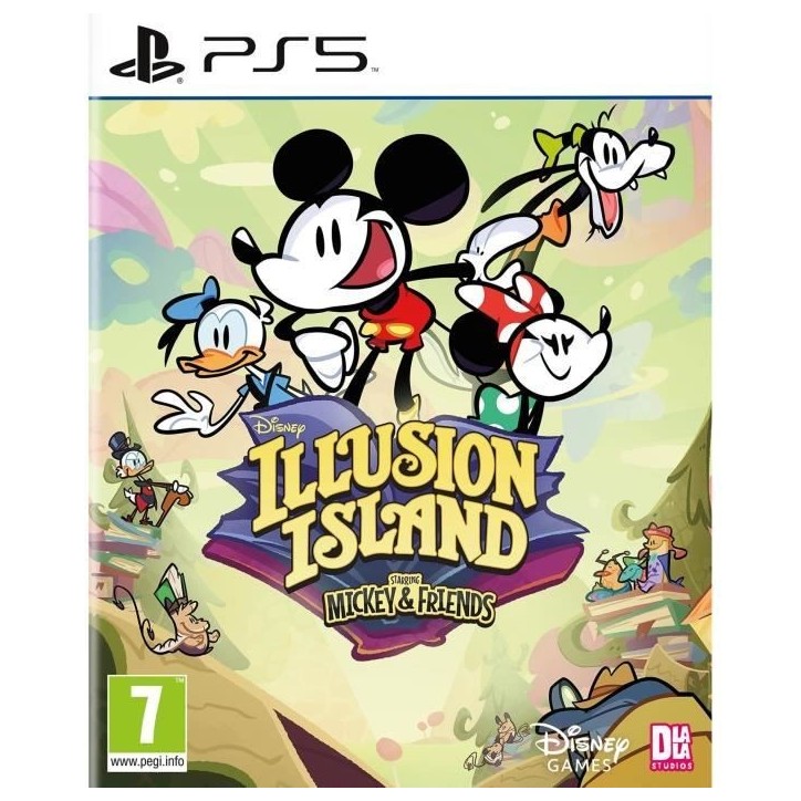 Disney Illusion Island Starring Mickey & Friends - Jeu PS5 Disney Illusion Island Starring Mickey & Friends - Jeu PS5