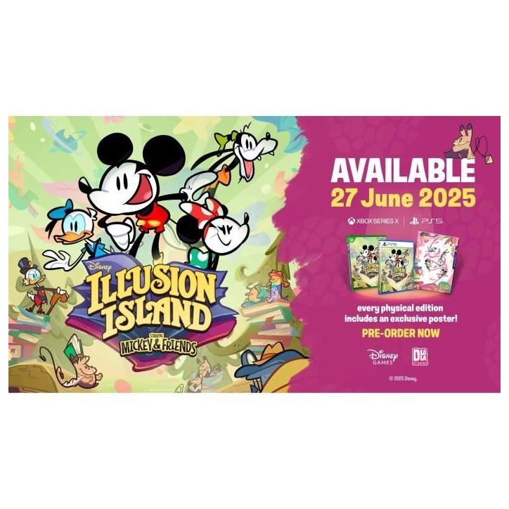 Disney Illusion Island Starring Mickey & Friends - Jeu PS5 Disney Illusion Island Starring Mickey & Friends - Jeu PS5