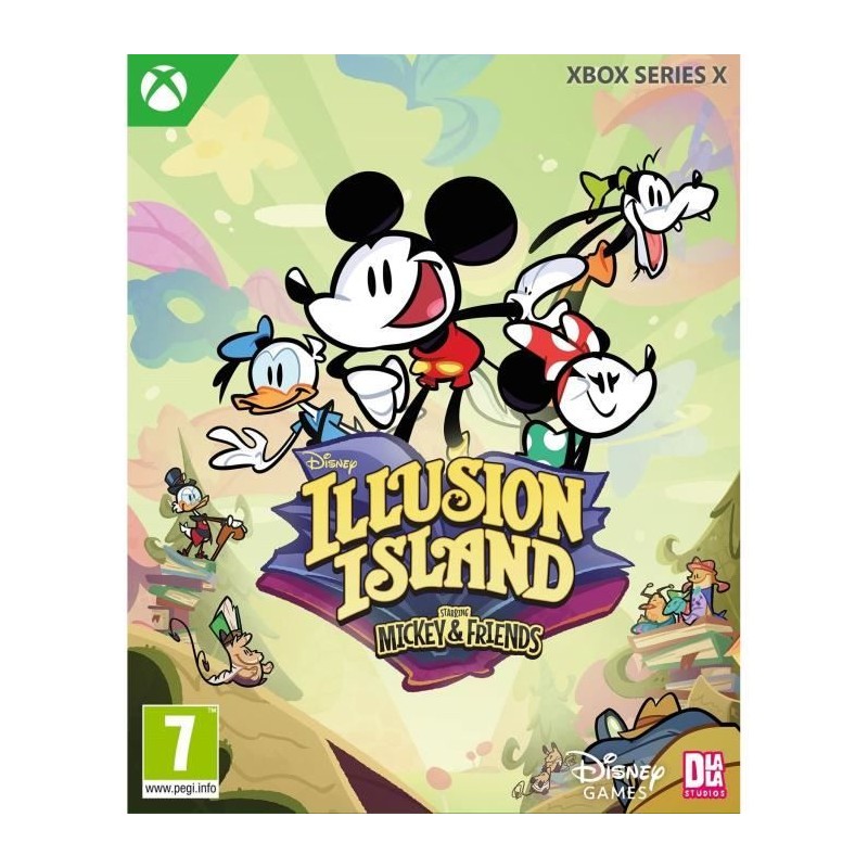 Disney Illusion Island Starring Mickey & Friends - Jeu Xbox Séries X Disney Illusion Island Starring Mickey & Friends - Jeu Xbox Séries X