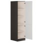 JJUNONA Colonne de cuisine 2 Portes ouverture a droite - L 50 x H 196 x P 46 cm - Chene sonoma JJUNONA Colonne de cuisine 2 Portes ouverture a droite - L 50 x H 196 x P 46 cm - Chene sonoma