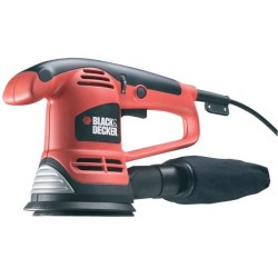 Ponceuse excentrique filaire - BLACK+DECKER - KA191EK-QS - 480W - 125m