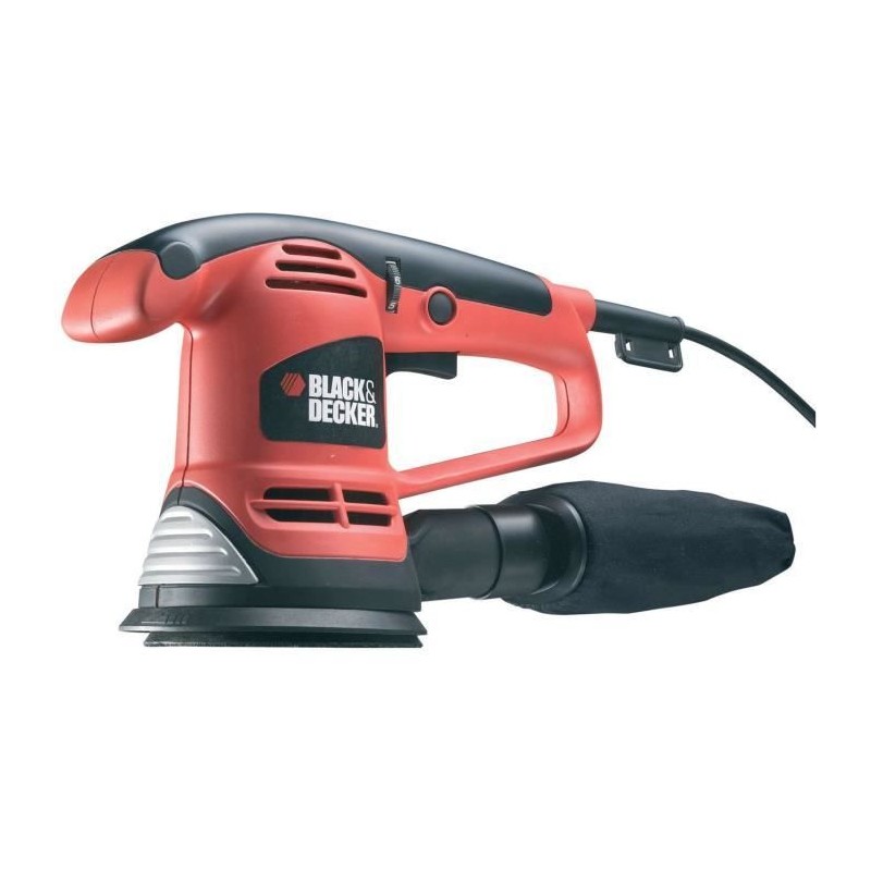 Ponceuse excentrique filaire - BLACK+DECKER - KA191EK-QS - 480W - 125m Ponceuse excentrique filaire - BLACK+DECKER - KA191EK-QS - 480W - 125m