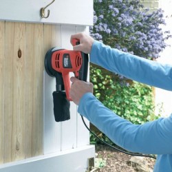 Ponceuse excentrique filaire - BLACK+DECKER - KA191EK-QS - 480W - 125m