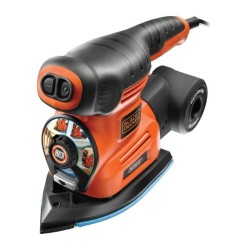 Kit multiponceuse filaire - BLACK+DECKER - KA280K-QS - 220W - 3 adapta