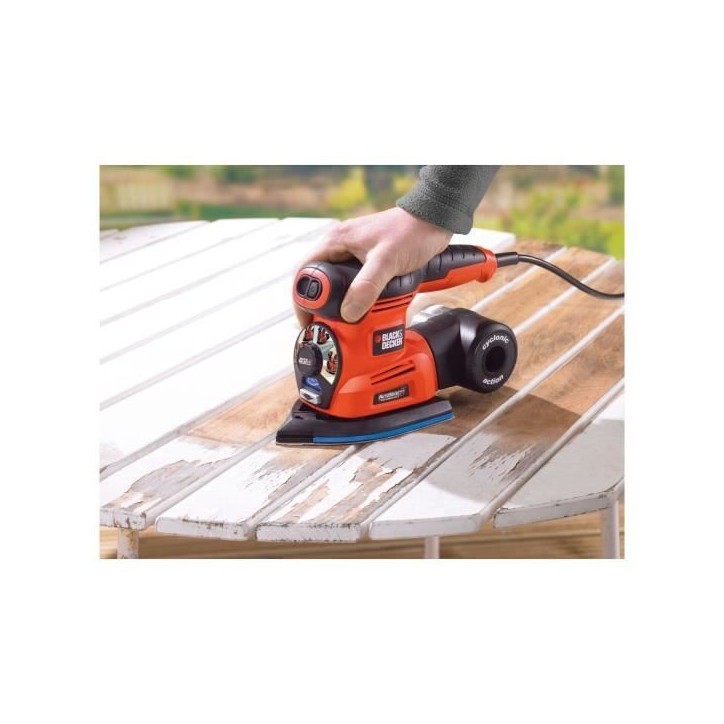 Kit multiponceuse filaire - BLACK+DECKER - KA280K-QS - 220W - 3 adaptateurs - 17 abrasifs - coffret Kit multiponceuse filaire - BLACK+DECKER - KA280K-QS - 220W - 3 adaptateurs - 17 abrasifs - coffret