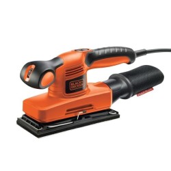 Ponceuse vibrante filaire - BLACK+DECKER - KA320EKA-QS - 240W - 5 abra