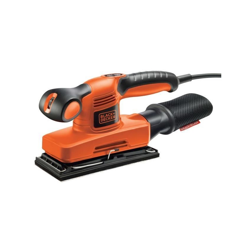 Ponceuse vibrante filaire - BLACK+DECKER - KA320EKA-QS - 240W - 5 abra Ponceuse vibrante filaire - BLACK+DECKER - KA320EKA-QS - 240W - 5 abra
