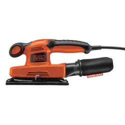 Ponceuse vibrante filaire - BLACK+DECKER - KA320EKA-QS - 240W - 5 abra