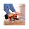 Ponceuse a bande filaire - BLACK+DECKER - KA86-QS - 720W - 75 x 457mm