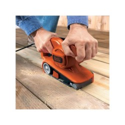 Ponceuse a bande filaire - BLACK+DECKER - KA86-QS - 720W - 75 x 457mm