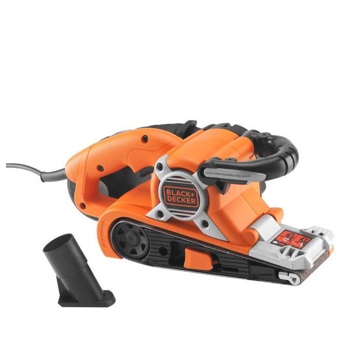 Ponceuse a bande filaire - BLACK+DECKER - KA88-QS - 720W - 75 x 193 mm