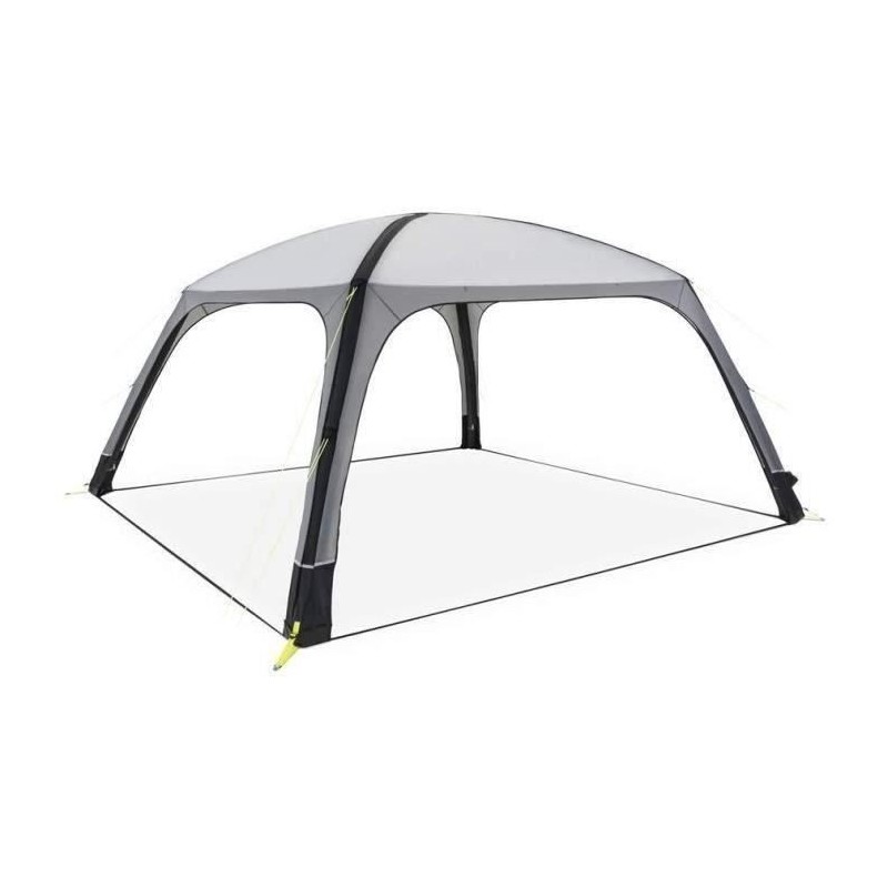 Abri gonflable - KAMPA - AIR Shleter 400 - 4 x 4 m - Gris et noir