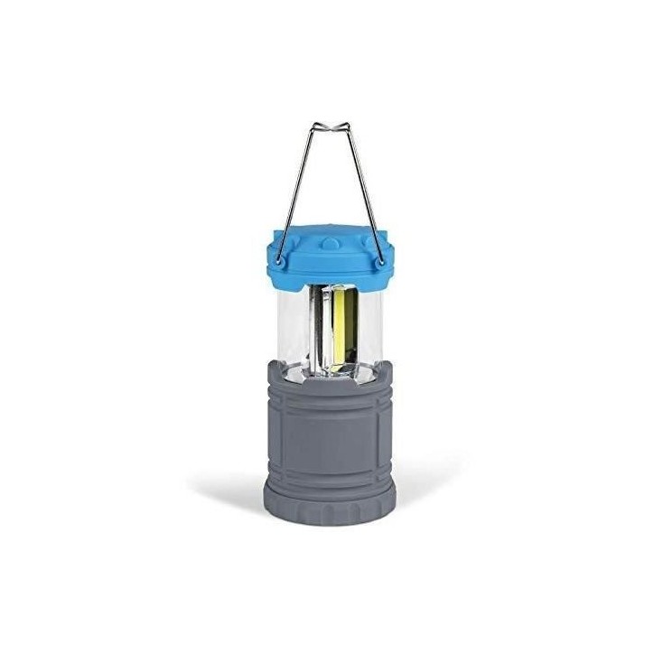 Lanterne pliable - KAMPA - Flare - LED COB - Piles AA - Gris et bleu Lanterne pliable - KAMPA - Flare - LED COB - Piles AA - Gris et bleu