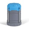 Lanterne pliable - KAMPA - Flare - LED COB - Piles AA - Gris et bleu