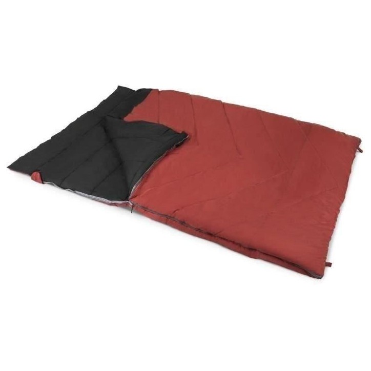 Sac de couchage - KAMPA - Lucerne 8 - 2 personnes - 2,25 m x 1,5 m - Rouge Sac de couchage - KAMPA - Lucerne 8 - 2 personnes - 2,25 m x 1,5 m - Rouge