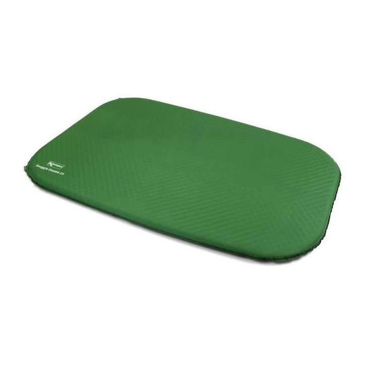 Matelas autogonflant - KAMPA - Snuggle 7.5 SIM Double - 2 personnes - 1,98 m x 1,30 m - Vert Matelas autogonflant - KAMPA - Snuggle 7.5 SIM Double - 2 personnes - 1,98 m x 1,30 m - Vert