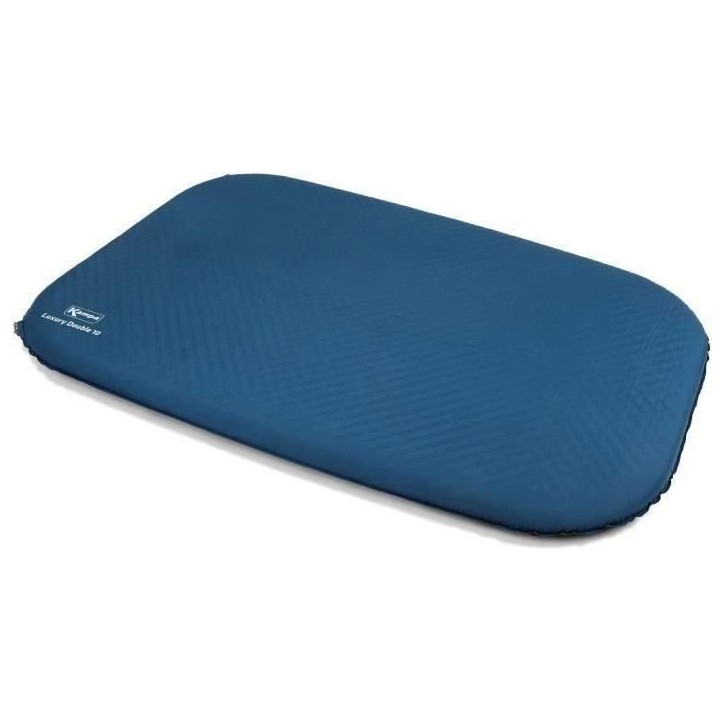 Matelas autogonflant - KAMPA - Luxury 10 SIM Double - 2 personnes - 1,98 m x 1,30 m - Bleu Matelas autogonflant - KAMPA - Luxury 10 SIM Double - 2 personnes - 1,98 m x 1,30 m - Bleu