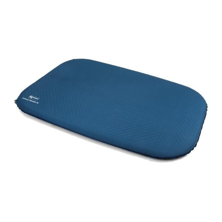 Matelas autogonflant - KAMPA - Luxury 10 SIM Double - 2 personnes - 1,98 m x 1,30 m - Bleu Matelas autogonflant - KAMPA - Luxury 10 SIM Double - 2 personnes - 1,98 m x 1,30 m - Bleu