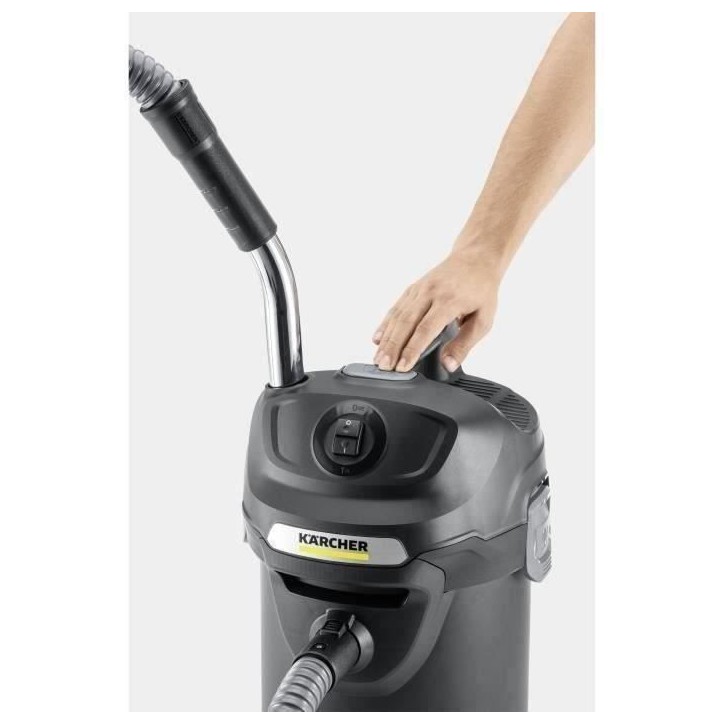 Aspirateur cendres et poussieres KARCHER AD 4 Premium - Cuve Métal 17 L - 600W