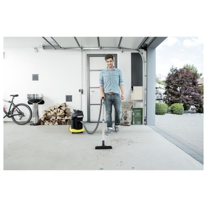 Aspirateur cendres et poussieres KARCHER AD 4 Premium - Cuve Métal 17 L - 600W