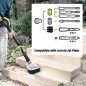 Protection anti éclaboussures KARCHER pour nettoyeur haute pression K2 et K7 - 3 adaptateurs inclus