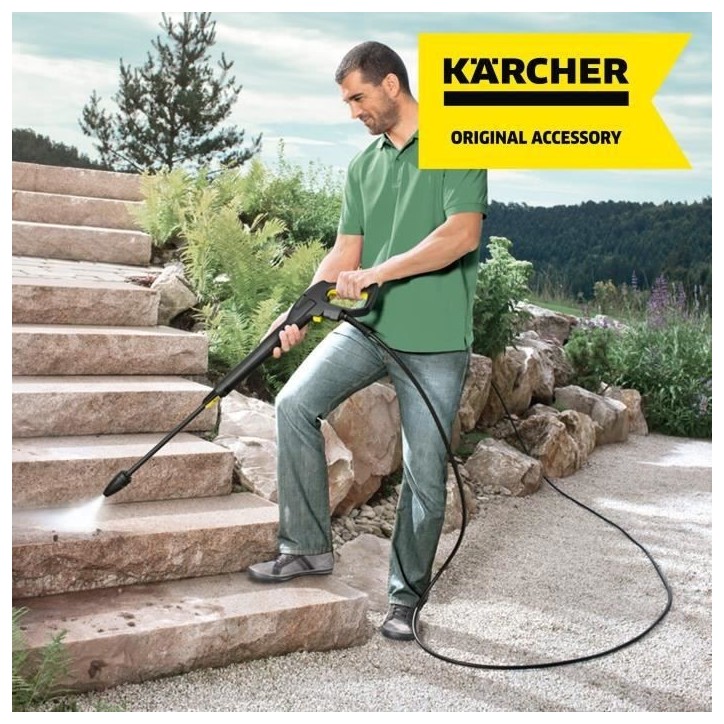Rotabuse KÄRCHER pour nettoyeur haute pression K2-K3 - Jet crayon rotatif pour un nettoyage 7 fois plus puissant Rotabuse KÄRCHER pour nettoyeur haute pression K2-K3 - Jet crayon rotatif pour un nettoyage 7 fois plus puissant