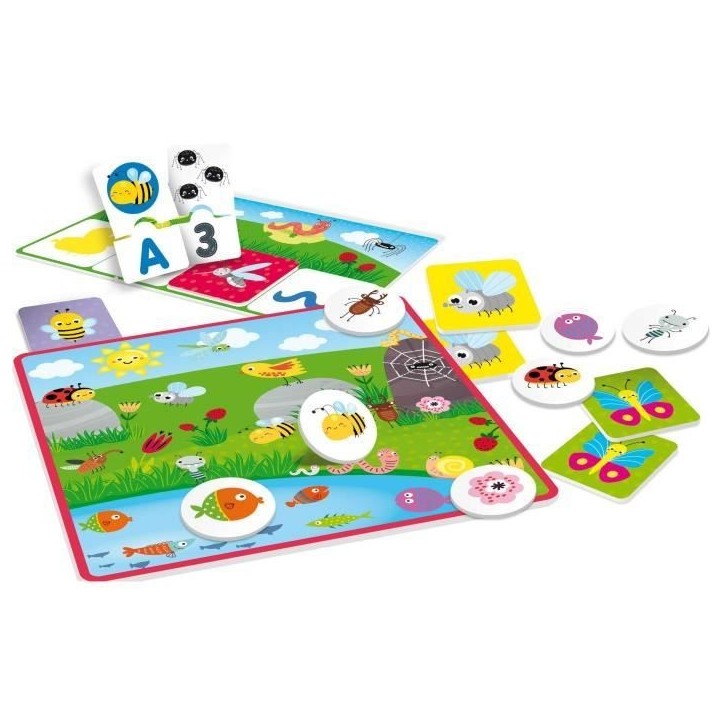 Collection de 10 jeux éducatifs - CAROTINA BABY - Tour d'équilibre, Puzzle évolutif