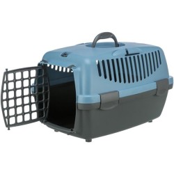 TRIXIE Box de transport Capri 1 - XS : 32x31x48 cm - Gris clair et ble