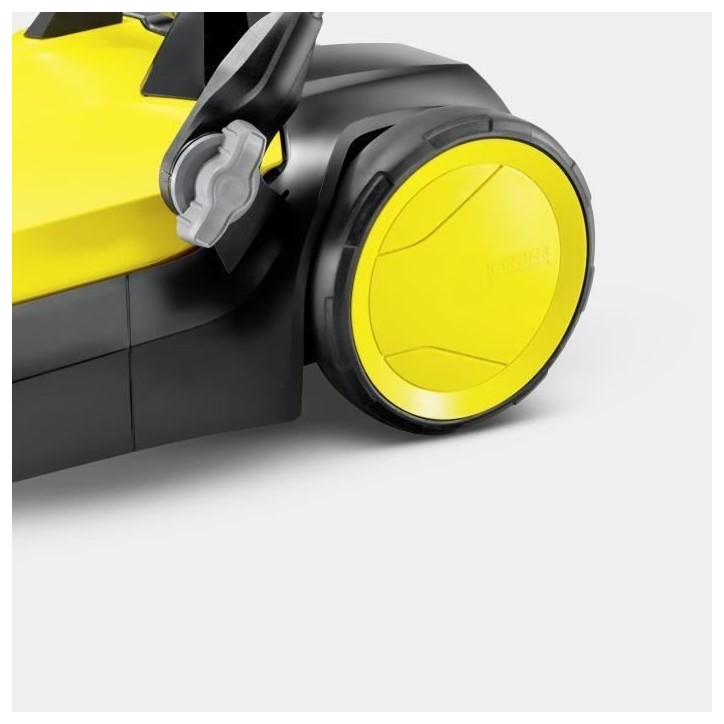 Balayeuse mécanique KARCHER S 4 - Jaune et noir - Bac a déchet amovible de 20 L Balayeuse mécanique KARCHER S 4 - Jaune et noir - Bac a déchet amovible de 20 L