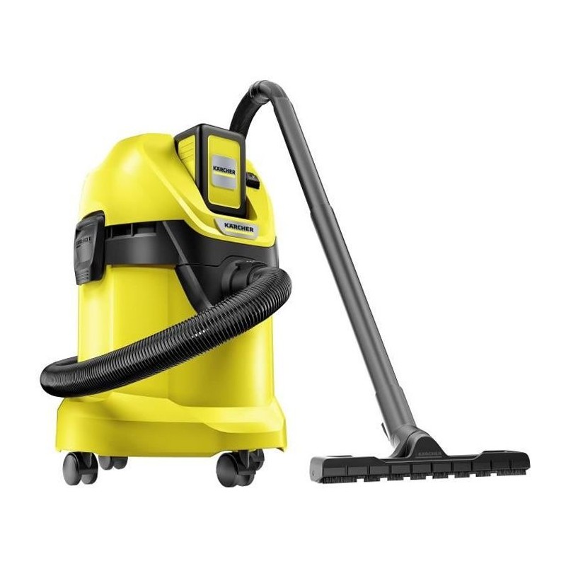 Aspirateur eau et poussiere sans fil KARCHER WD 3 - 17L - 300W - Batte Aspirateur eau et poussiere sans fil KARCHER WD 3 - 17L - 300W - Batte